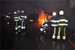 Melding 20.02 Prio 1 Brand Wegvervoer Auto Sylsterwei Engwierum